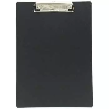 Планшет Nakabayashi A4 тип E, скоросшиватель, черный QB-A401-D