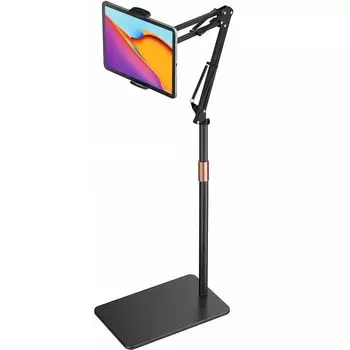 Планшет Телескопический пол iPad Пол Регулируемая высота, в то время как регулируемый Совместимость с усиленными Предотвращает Совместимость с Мониторами Подставка, Подставка, Кронштейн,