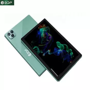 Планшетный ПК BDF P50 10,1 дюйма, 8 ГБ ОЗУ, 256 ГБ ПЗУ, Android 12, восьмиядерный процессор 4G LTE, интернет WiFi, глобальная версия standard зелёный