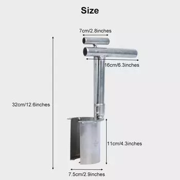 Plant Bulb Planter Tool Plant And Fruit Tree Seedling Transplanter Carbon Steel Seed Planting Tool Soil Sampler Lawn Aerator