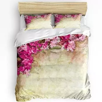 Plant Leaves Ginkgo Biloba Duvet Cover Bed Bedding Set Double Home Textile Quilt Cover Pillowcases Bedroom Bedding Set No Sheet EU single(135x200cm)