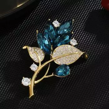 Броши из серии растений, женская одежда, пальто, ювелирные изделия, аксессуары для вечеринок