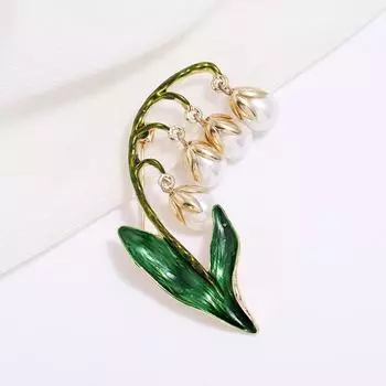 Plant simple literary brooch Little Prince rose high-end retro pin versatile corsage accessories women
