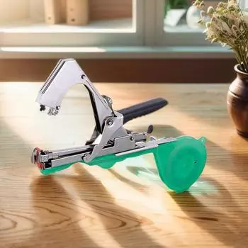 Plant Tying Machine 10 Rolls of Tape Vines Plant Tying Tool Fruit Vegetable Hand Tying Binding Machine Used for Kinds of Plants