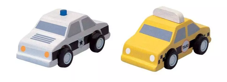 PLANTOYS 6073 Такси и Полицейская машина