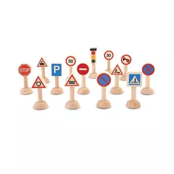 PLANTOYS 6203 Traffic sign and signal set