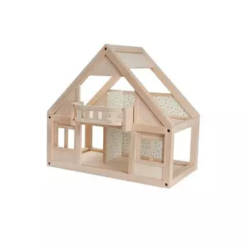 PLANTOYS 7110 Мой первый кукольный домик бежевый