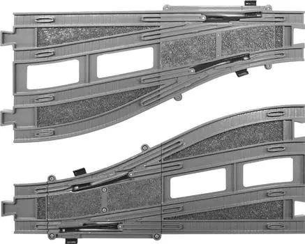 Plarail Advance двухколейный стрелочный рельс AR-05