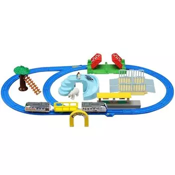 Plarail Давайте играть с животными! Набор рельсов зоопарка Асахияма