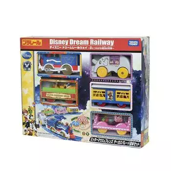 Plarail Disney Dream Railway Mickey Mouse Friends Circus Parade Freight Car Set &