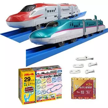 Plarail E5 серии Shinkansen E6 серии Shinkansen комплект для соединения с рельсами базовый набор и 4 предмета