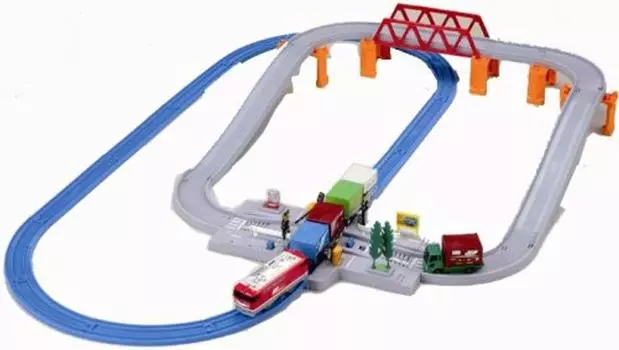 Plarail EF510 Красный гром Фумикири набор красный