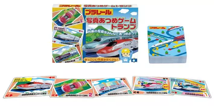 Plarail фотоколлекция игральные карты