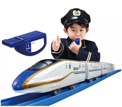 Plarail Fuede de Fuecon E7 Series Hokuriku Shinkansen Shining Set Shiruzo! синий