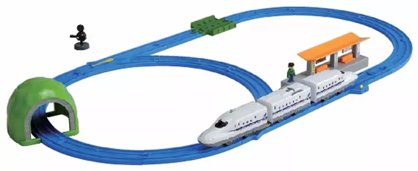 Plarail N700A Shinkansen Базовый комплект Plarail Первый DVD включен