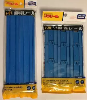 Plarail Rail Straight Rail of 2 “Straight R-01” + “1/4 R-20” [Set types]