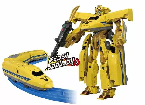 Plarail Shinkansen Трансформационный робот Shinkalion DXS102 Shinkalion 923 Доктор Желтый