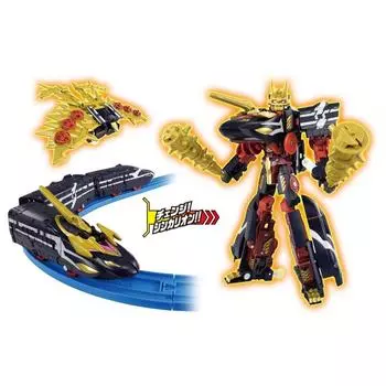 Plarail Shinkansen Трансформационный робот Shinkalion DXS103 Black Shinkalion Auger