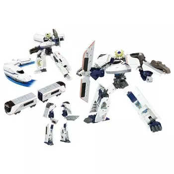 Plarail Shinkansen Трансформационный робот Shinkalion Z N700S Hida белый