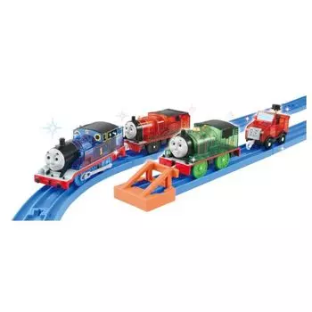 Plarail Thomas Thomas 75th Anniversary Sparkling Sodor Island Girl Set [OKN] синий