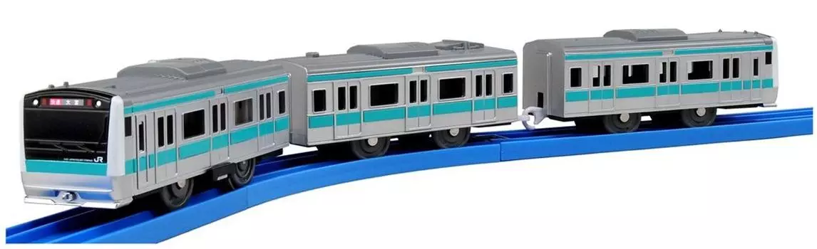 Plarail Я люблю тебя! Весёлая серия поездов E233 и линия Saikyo тоже!