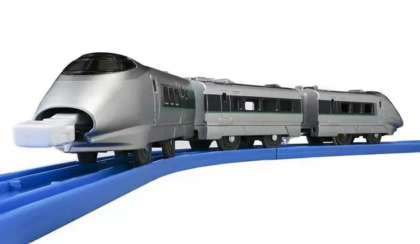 Plarail Я люблю тебя, веселый поезд серии 400, серия Синкансэн тоже! (спецификация соединения) синий