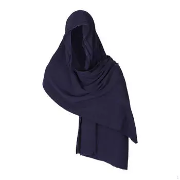 Плащ для косплея, ролевой игры, сценического представления, накидка волшебника, шаль синий