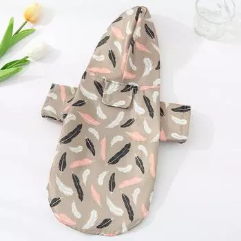 Плащ для собак, водонепроницаемое пальто для домашних животных, дождевик для маленьких щенков, кошек, чихуахуа, бульдога, водонепроницаемая одежда для собак, пальто для домашних животных S