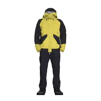 Плащ дымчатый желтый L [Daiwa] DR-3223