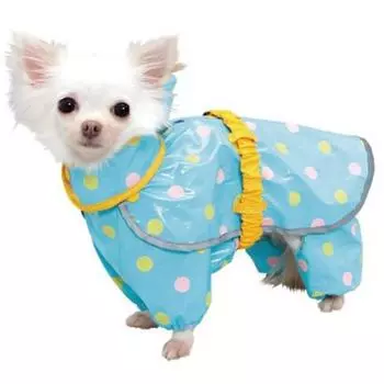 Плащ Iris Ohyama светло-голубой размер S светло-синий