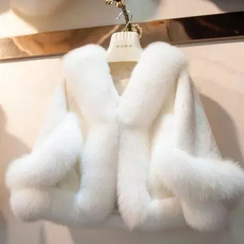 Плащ накидка шаль женская осень и зима ведро снаружи с летучей мышью утолщенный теплый большой невесты свадьба плюс размер мать One Size