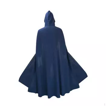 Плащ с капюшоном для средневекового косплея и фестивалей для мужчин и женщин