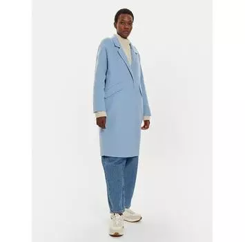 Плащ United Colors Of Benetton 28F7DN06B синий Regular Fit M