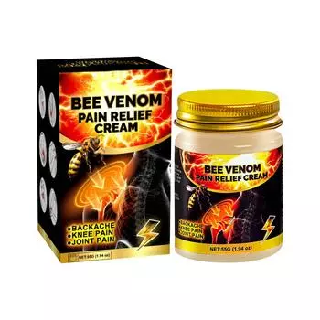 Plaster Bee Pain Relief Cream Обезболивающий крем для снятия боли Массажный крем для мышц One Size белый