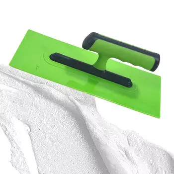 Plaster Trowel Construction Hand Tool Easy to Use Lightweight, Flat Finishing for Drywall Square