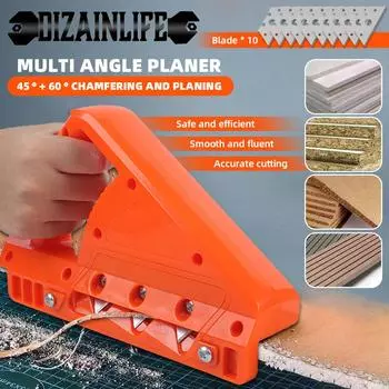 Plasterboard Quick Cutter Chamfering Planer Hand Plane Gypsum Board Drywall Edge Chamfer 45°/60° Woodworking Trimmer Hand Tool