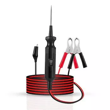 Plastic and metal 8A 12/24V Car Battery Test Tester Power Circuit Diagnostic Pen