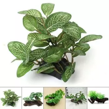 Plastic Artificial Fake Turtle Fish Tank Plants Aquarium Aquatic Landscaping Decoration Aquarium Underwater Water Grass Ornament
