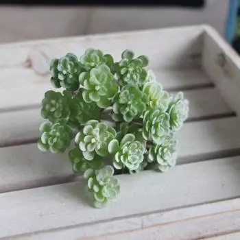 Plastic Artificial Succulent Plant Real Touch Micro Landscape Decoration Outdoor Garden Decor