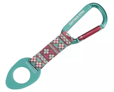 Plastic bottle holder Indian with carabiner