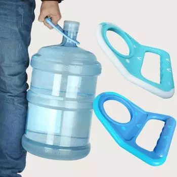 Plastic Bottled Water Handle Energy Saving Thicker Water Handle Pail Water Lifting Device Carry Bottled Pumping Device 1L светло-синий