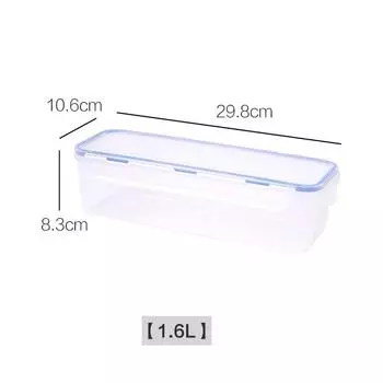 Plastic Bread Storage Box Airtight Food Storage Container Sandwich Bread Keeper With Lid Loaf Bread Container Kitchen Organizer S