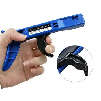 Plastic Cable Tie Tool Adjustable Automatic Tightener Tensioner Cutter