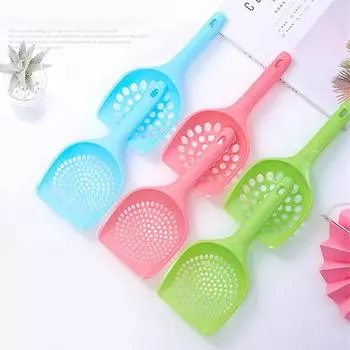 Plastic Cat Litter Scoop Pet Care Sand Waste Scooper Shovel Hollow Cleaning Tool Hollow Style Lightweight Durable Easy to Clean
