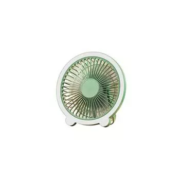 Plastic Ceiling Fan Mini Wall Hanging Fan Cute Desktop Small Fan Dormitory Green Without Light