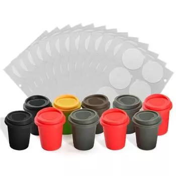 Plastic Coffee Cups Refillable Coffee Cups Refillable Single Coffee Shell Plastic DIY Coffee Shell for Coffee Machine