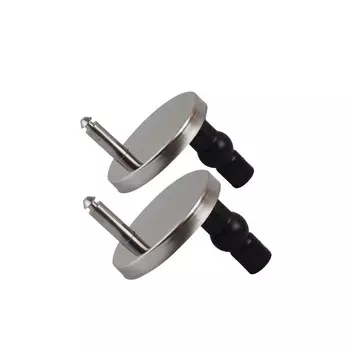 Plastic DIY Bolts WC Gasket Hinges Screws Toilt seat Hinges Fasteners Repair Tools 1 pair