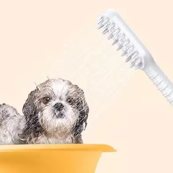 Plastic Dog Shower Head Household Pet Bathing Massage Sprayer Pet Shower Sprayer for Cleaning Style B