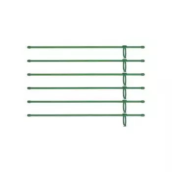 Plastic Effective Plant Protection With Sturdy Plant Stakes For Tall Plants Stick For Plant Support 16in/40cm 12 sets