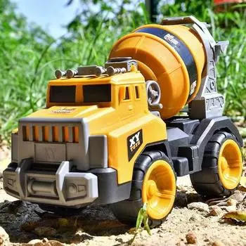 Plastic Excavator Bulldozer Models Car Classic Construction Model Childrens Christmas Gifts style 4